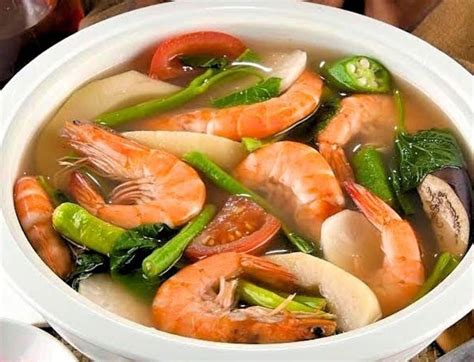  Sinigang na Hipon，酸辣開胃的蝦湯！